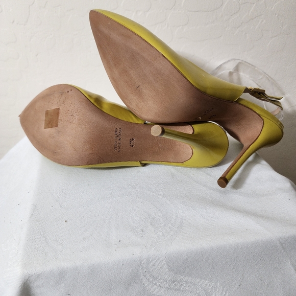 NWOT BALDAN PATENT LEATHER SLING Backs - Picture 2 of 6